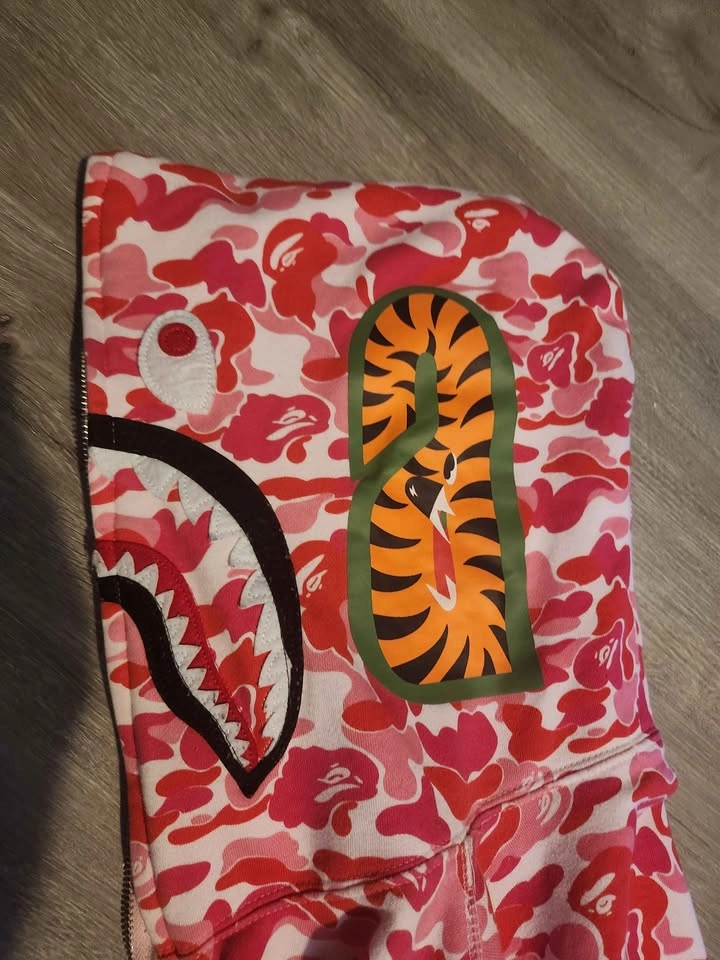 Pink Bape Hoodie - photo 2