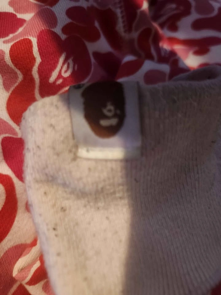 Pink Bape Hoodie - photo 3