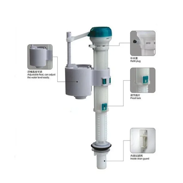 Toilet Fill Valve , Toilet Flush Kit - Fitting Availabile thumbnail
