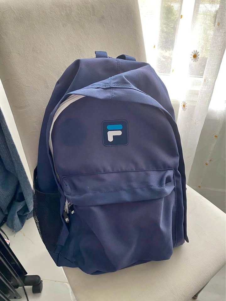 FILA Backpack – Navy Blue – Clean & Ready to Use