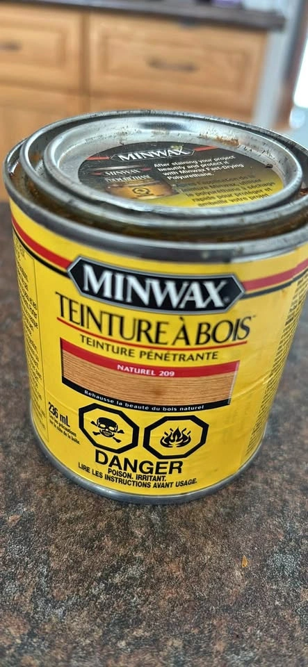 Minwax Wood Finish Stain - Natural 209 Color