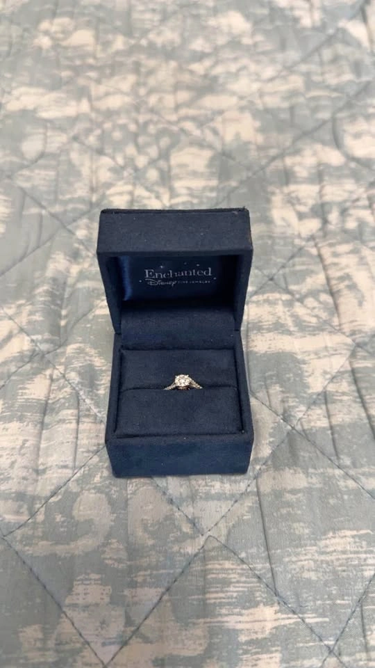 Enchanted Disney Belle Diamond Promise Ring