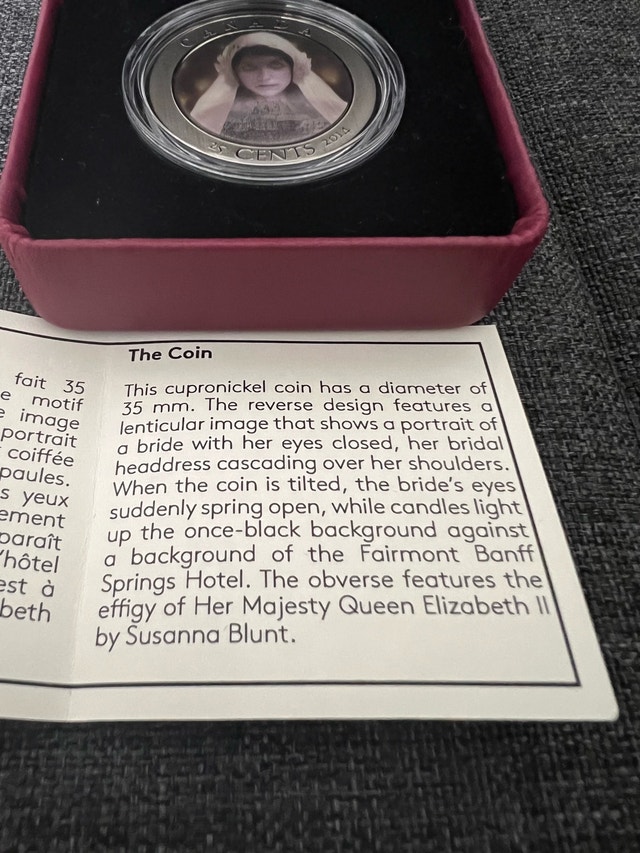 2014 25 Cent Uncirculated Coin - photo 3