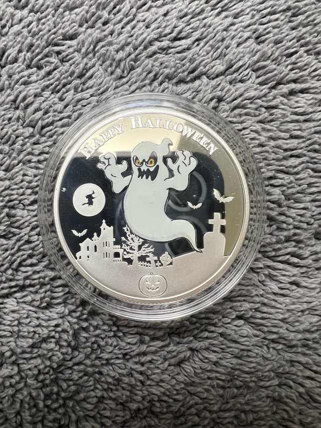 .999 1oz Fine Silver Ghost Coin - photo 2