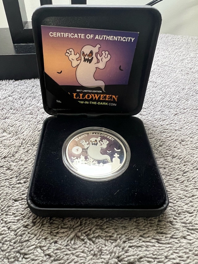 .999 1oz Fine Silver Ghost Coin - photo 4