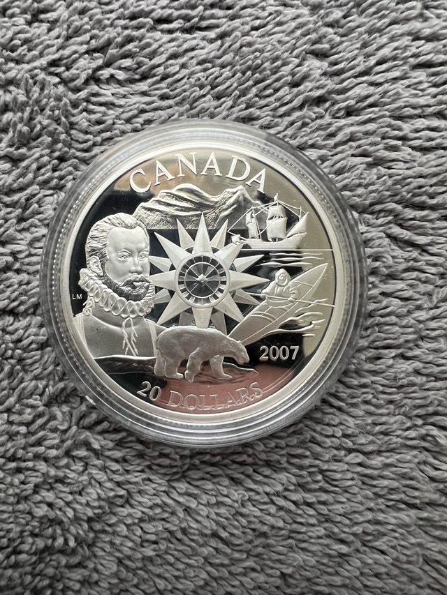 20$ Sterling Silver polar bear coin