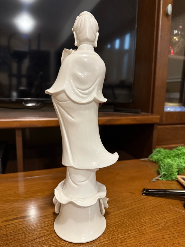 Ceramic Guan Yin Statue - photo 2