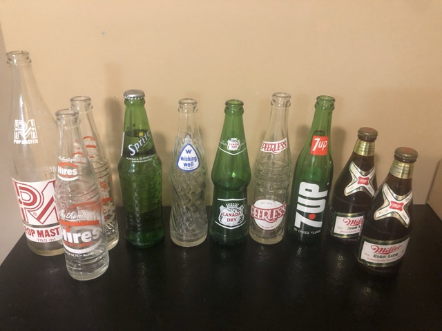 Vintage Soda Bottles