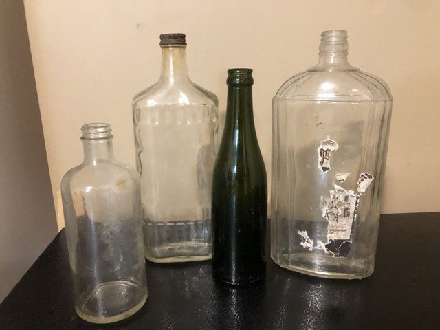 Vintage Glass Bottles