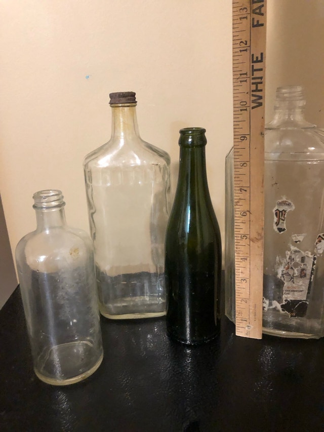 Vintage Glass Bottles - photo 2