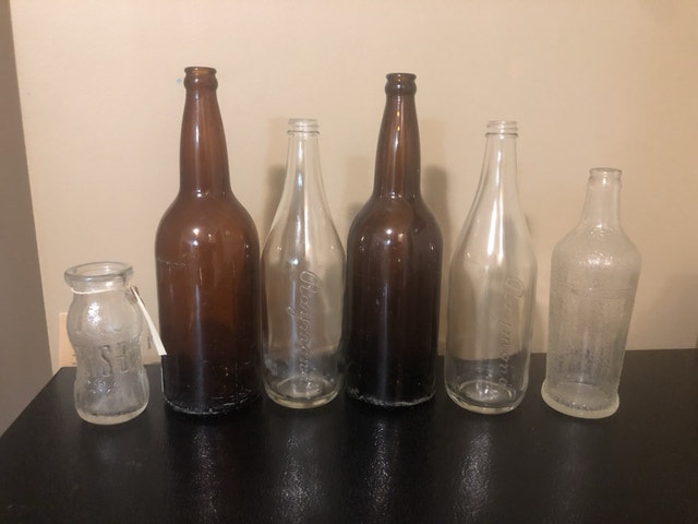 Vintage Glass Bottles