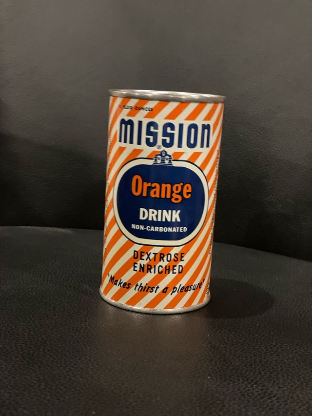 NOS Orange drink can