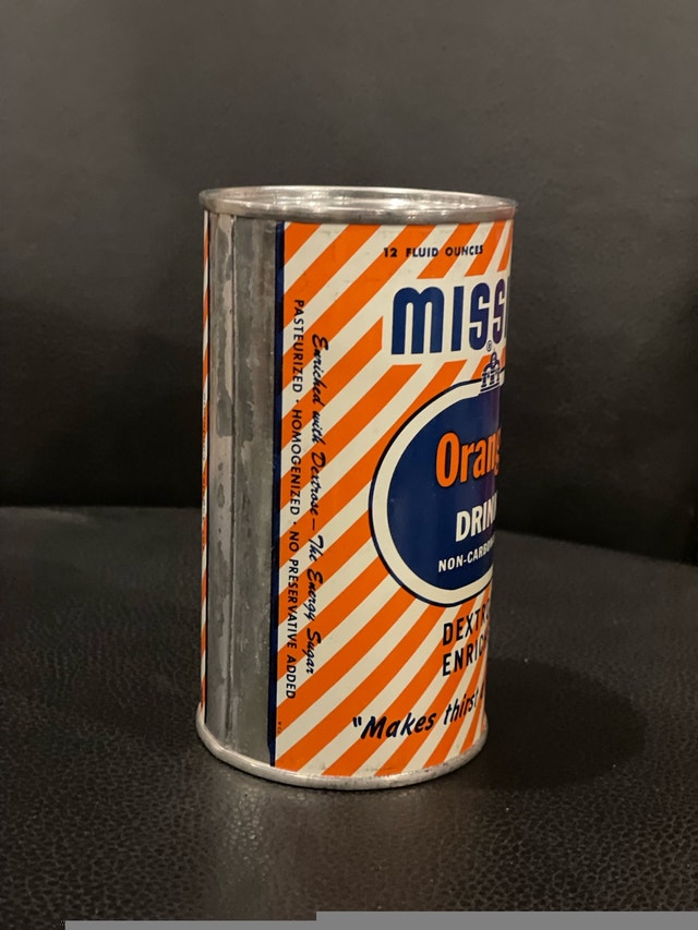 NOS Orange drink can - photo 2