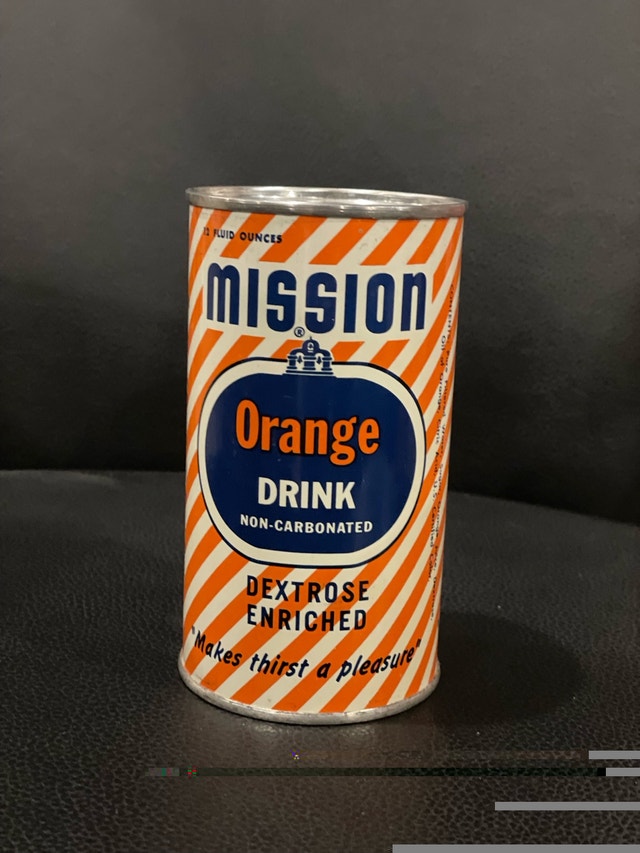 NOS Orange drink can - photo 3