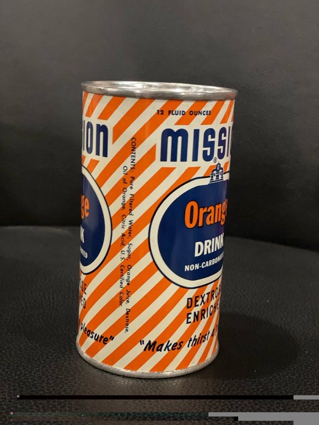 NOS Orange drink can - photo 4