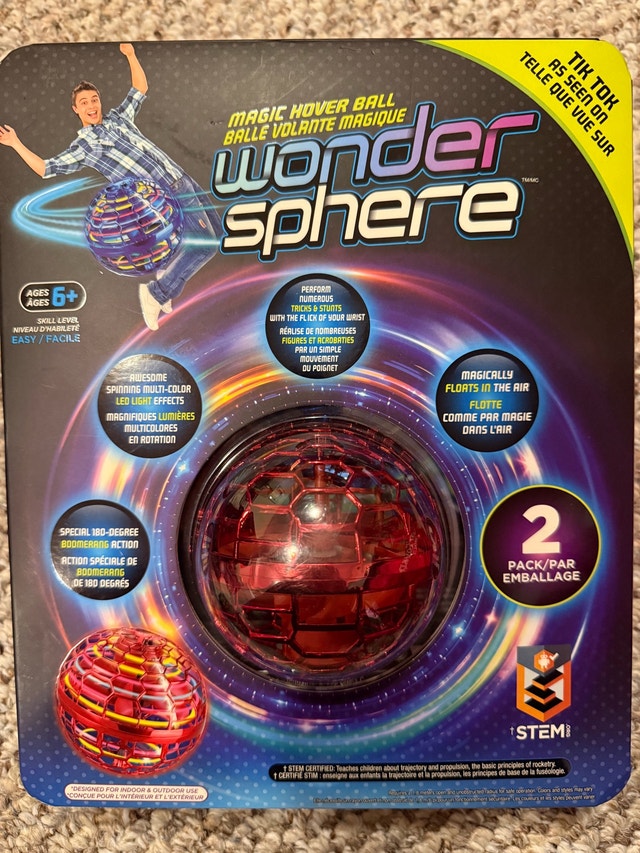 Wonder Sphere Magic Hover Ball Toy