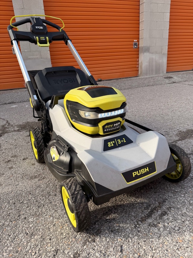 Ryobi 40V HP Brushless 21” Lawn Mower
