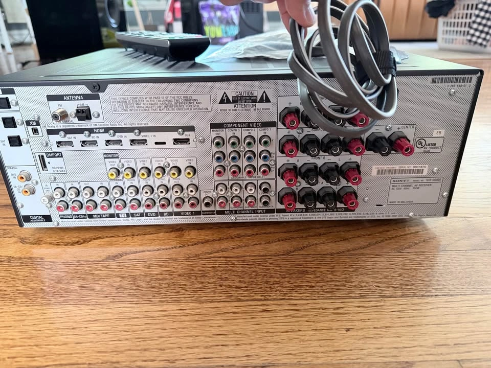 Sony Home Theater 7.1 AV Receiver - STR-DG920 - photo 3