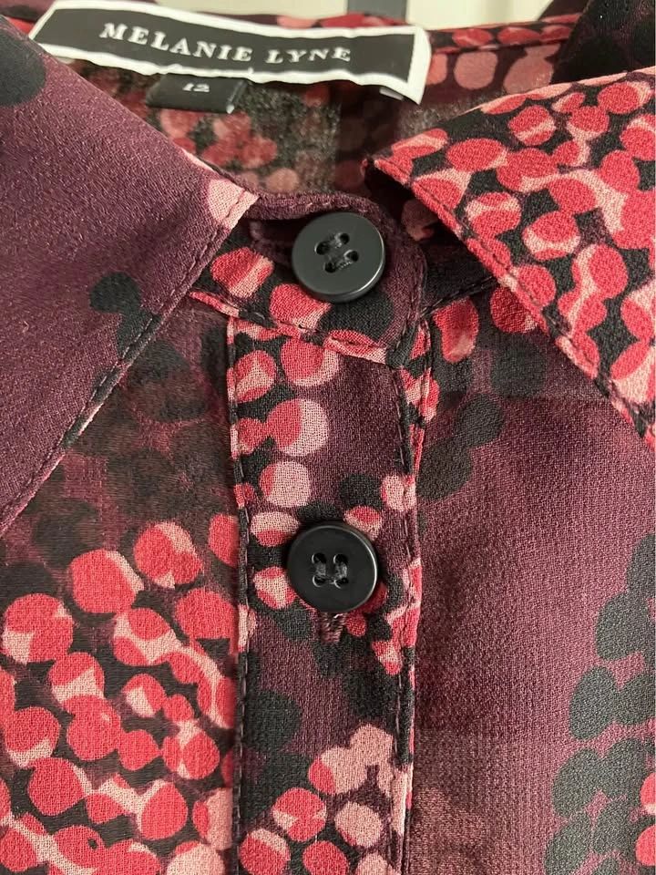 Melanie Lyne Blouse - Size 12 - Worn Once - photo 2