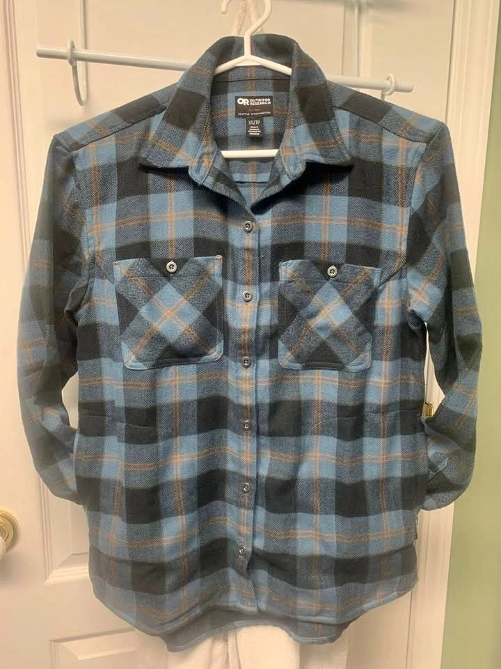 Women's XS Outdoor Research Flannels (fits like S)