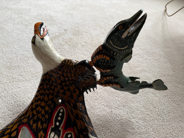 Painted Moose Antler - photo 4