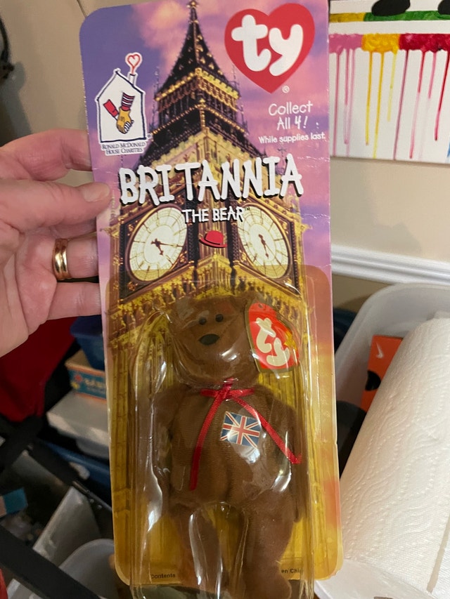 Ty Britannia Bear
