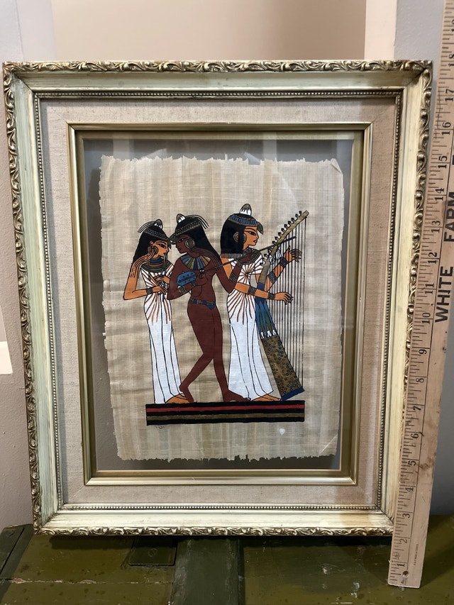Egyptian Papyrus Art - photo 2