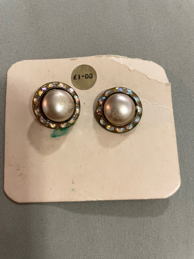 Vintage Pearl Earrings