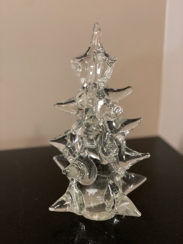 Glass Christmas Tree Figurine - photo 3
