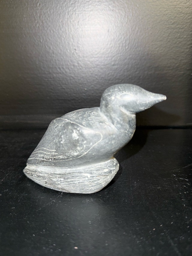 Inuit Soapstone Bird