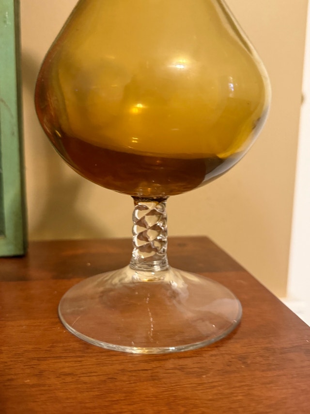 Amber Glass Pitcher - photo 2