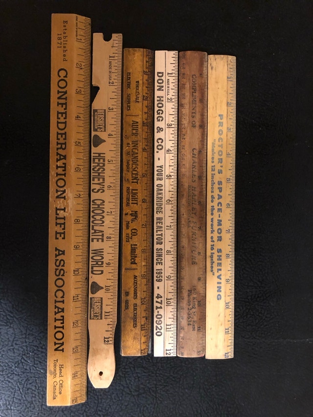 Vintage Rulers - photo 2