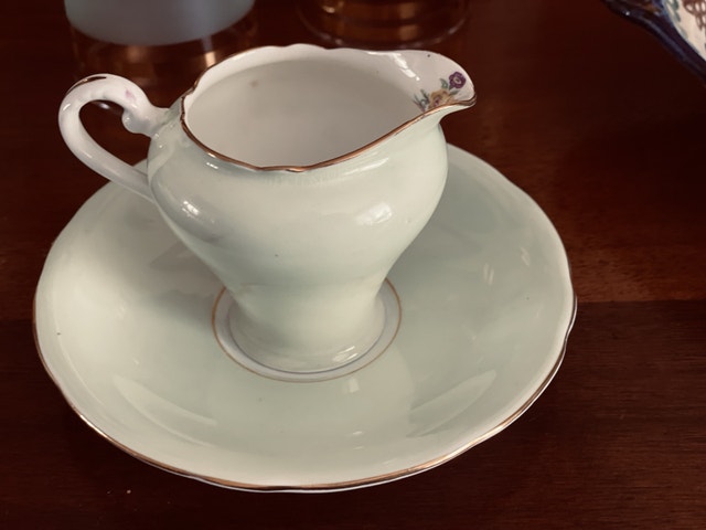 Shelley China Cream and Sugar Set