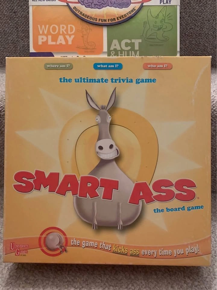 Cranium, Smart Ass, and The Logo Board Games - photo 2