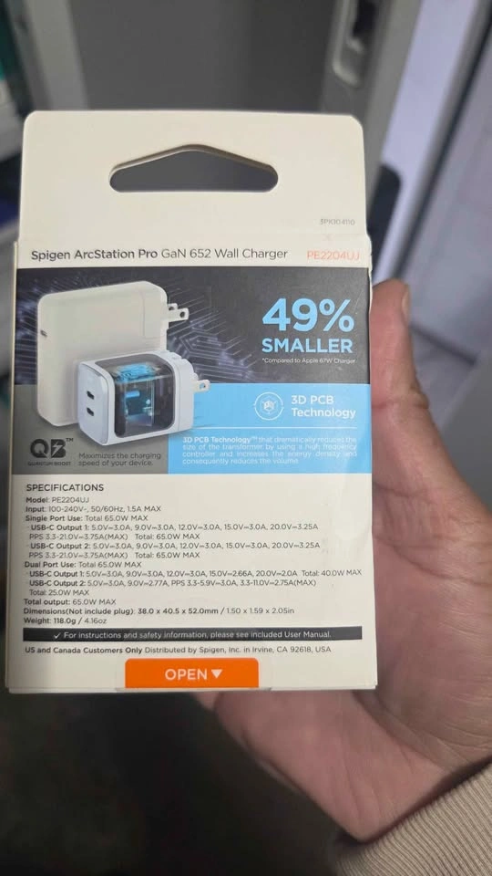 Spigen ArcStation Pro GaN 65W USB-C Wall Charger - photo 3