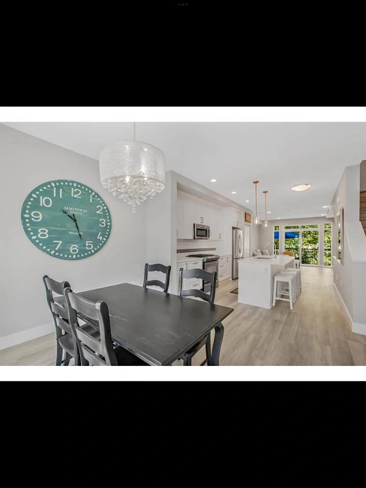 Dining table with 4 chairs