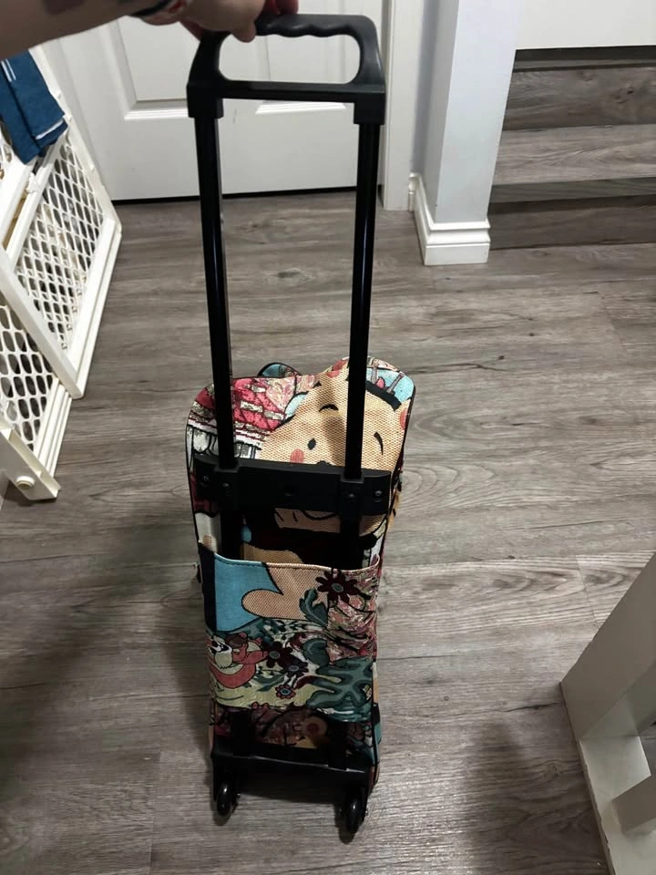 Winnie the Pooh Canvas Bag on Wheels - photo 2