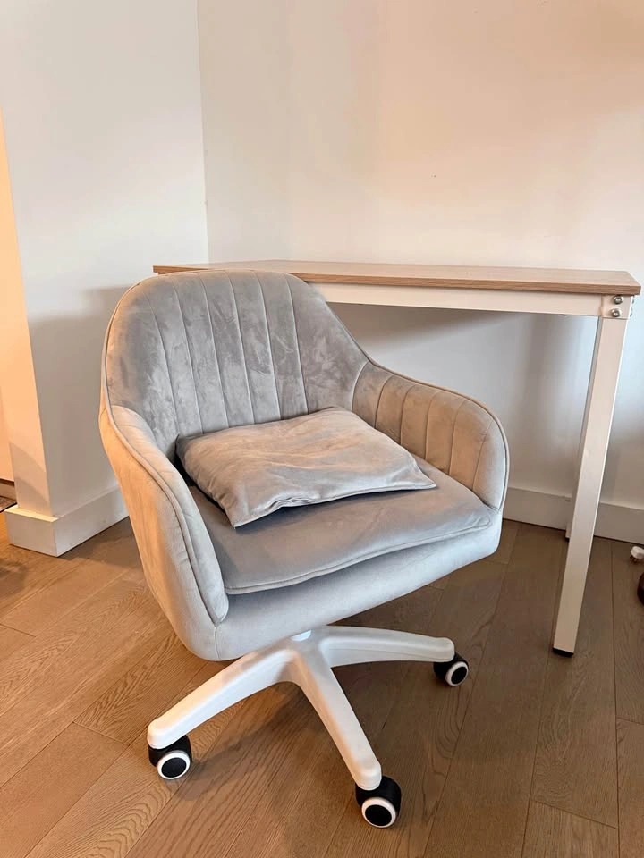 Computer Desk + Cute Office Chair — Perfect Home Office Set