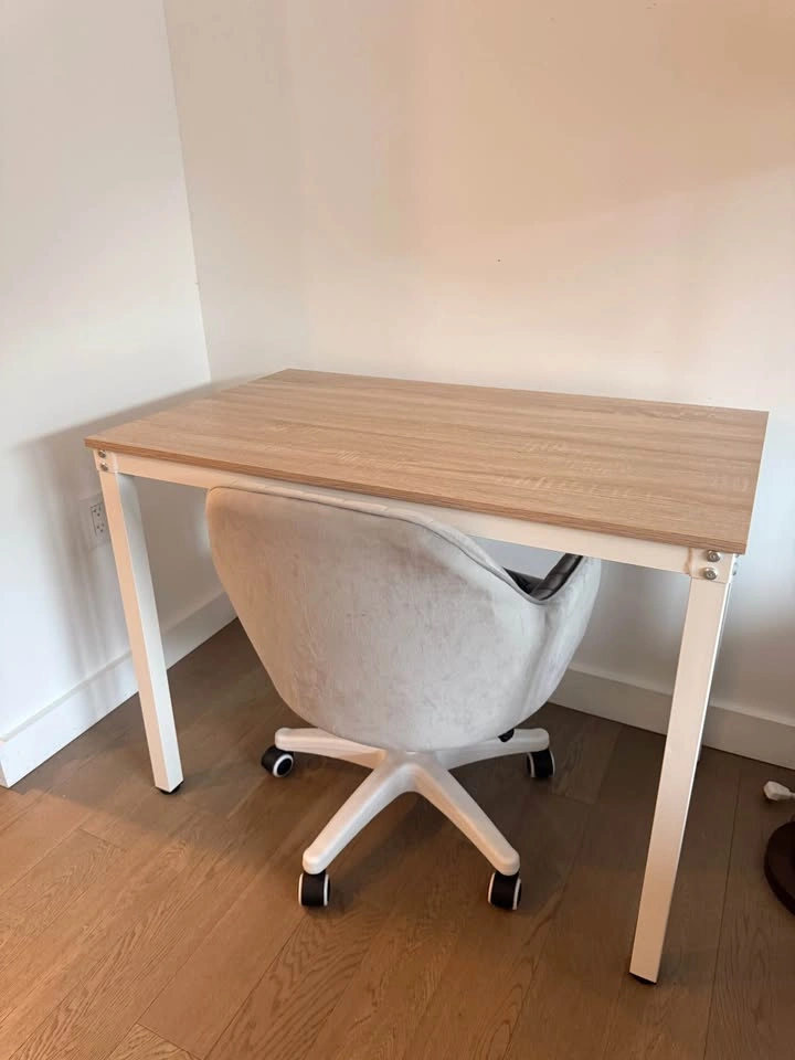 Computer Desk + Cute Office Chair — Perfect Home Office Set - photo 2