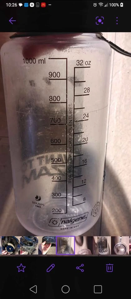 Nalgene Water Bottle 32 oz I Want To Bzam Graphic - photo 2