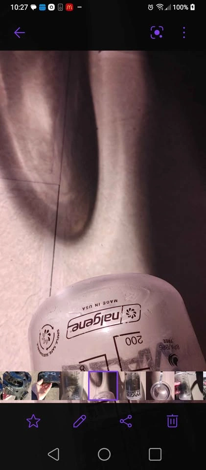 Nalgene Water Bottle 32 oz I Want To Bzam Graphic - photo 5
