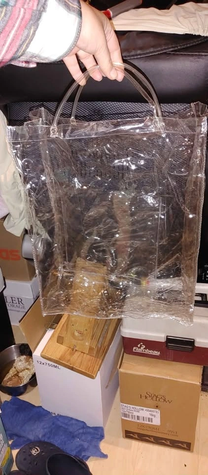 4 Clear Concert/Stadium Bags - Various Sizes - photo 4