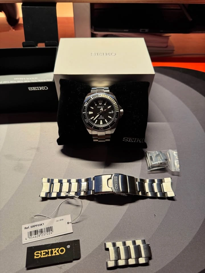 Seiko Samurai SRPF03K1 Full Set w/ Islander Hexad & OEM Bracelet - photo 5