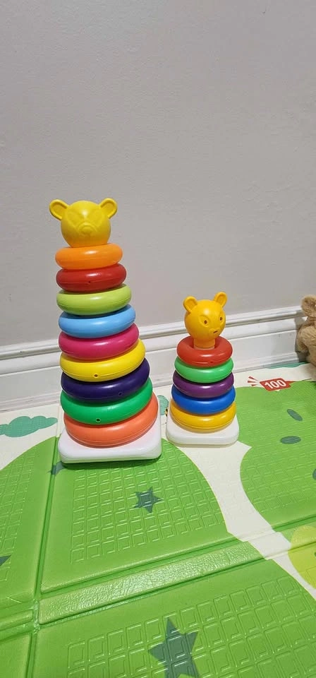 Kids Stacking Ring Toy Set (2 Pieces)