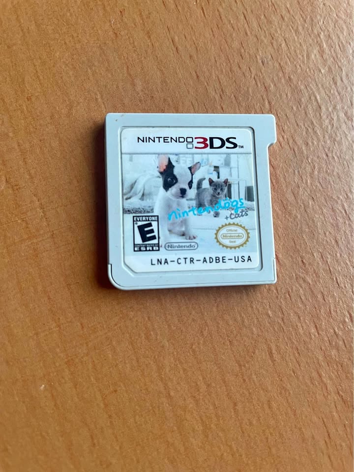 Nintendogs + Cats 3DS game