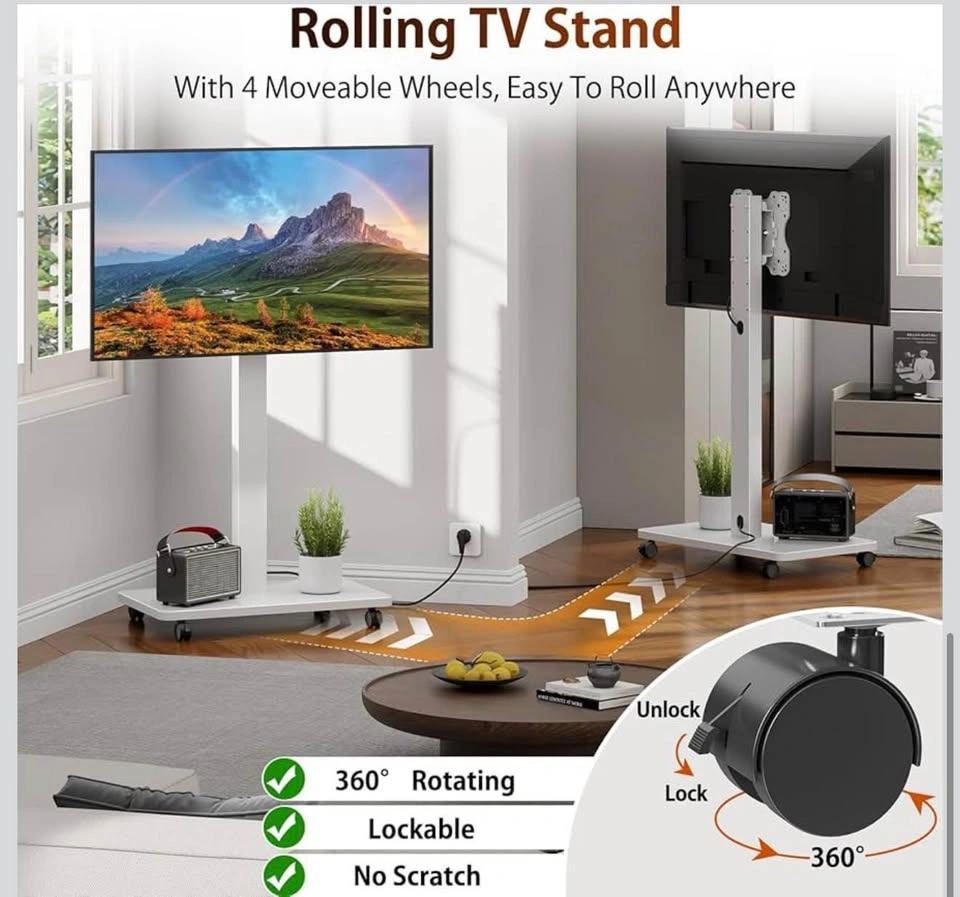Rolling TV Stand for 10 to 42 Inch - photo 5