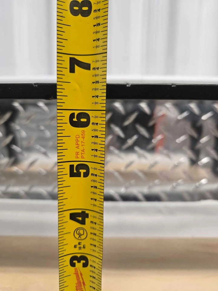 Black slatted display stand - photo 4