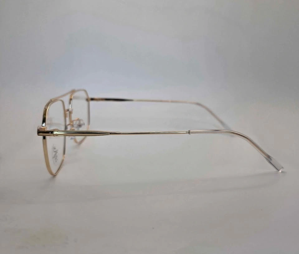 New Gold Frame Anti-Blue Light Glasses UV400 - photo 3