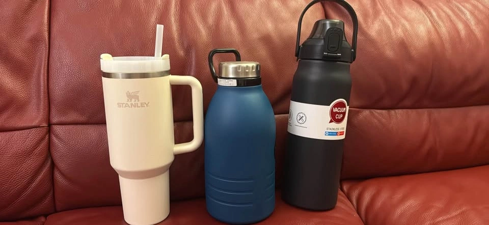 3 Insulated Stainless Steel Water Bottles - photo 2