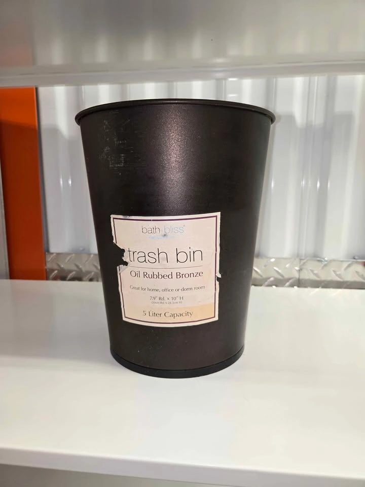 Bath Bliss Oil Rubbed Bronze Trash Bin 5 Liter - photo 2